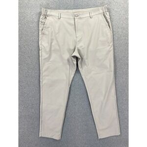 Jack Archer Jetsetter Tech Pants Mens 38x30 Ice Gray Golf Travel Casual Comfort